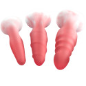 3 PIECE SILICONE BUTT PLUG SET