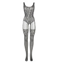 LACE AND FISHNET BODYSTOCKING