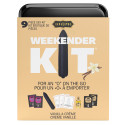 VANILLA CREME WEEKENDER KIT WITH VIBRATOR