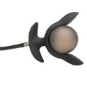 DARK PEARL INFLATABLE VIBRATING PLUG