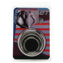 Metal Cock Ring 3-Pc Set
