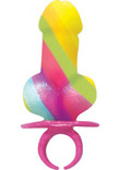 Rainbow Cock Ring Pop