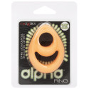 ALPHA GLOW-IN-THE-DARK LIQUID SILICONE TEARDROP COCK RING