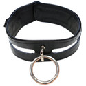 LEATHER FASHION BONDAGE COLLAR