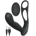 BUTTS UP PROSTATE MASSAGER WITH SCROTUM AND COCK RING