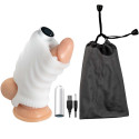 VIBRATING STROKER SLEEVE IN WHITE