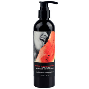 HEMP SEED EDIBLE MASSAGE LOTION WATERMELON 8 OZ