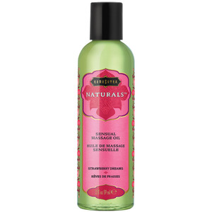 NATURALS MASSAGE OIL STRAWBERRY DREAMS 2 OZ