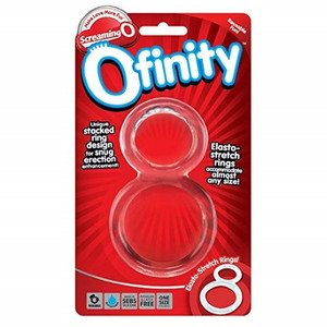 OFINITY DOUBLE RING CLEAR