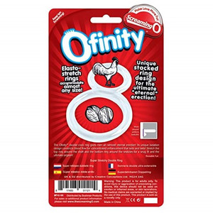 OFINITY DOUBLE RING CLEAR