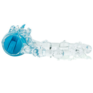 COLOR POP QUICKIE DISPOSABLE VIBRATING RING BLUE