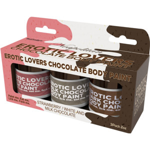 CHOCOLATE LOVERS NEAPOLITAN BODY PAINTS