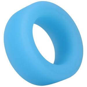 BIG O GLOWING COCK RING IN BLUE