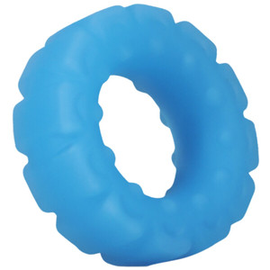 TIRE GLOW BLUE PENIS RING