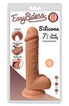 7" Easy Riders Dual Density Silicone Dildo