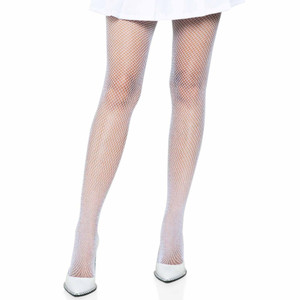 GLITTER FISHNET STOCKINGS
