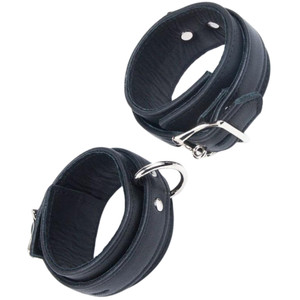 PREMIUM GARMENT LEATHER ANKLE CUFFS