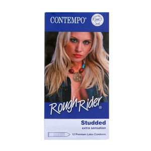Contempo Rough Rider Studded Condoms