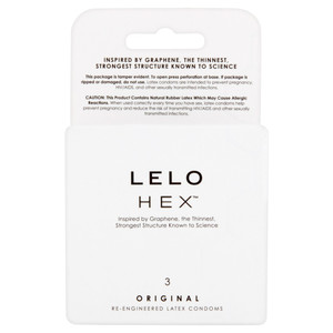 Lelo Hex Condom-3 CT