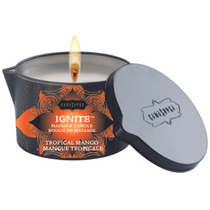 IGNITE MASSAGE OIL CANDLE TROPICAL MANGO