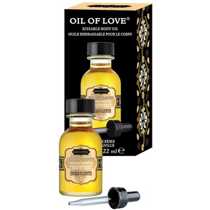 KISSABLE OIL OF LOVE VANILLA CREME .75 OZ