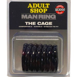 MAN RING THE CAGE COCK RING