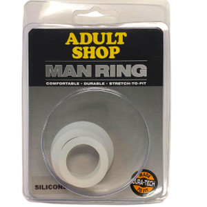 Adult Shop Man Ring Tri-Pack Silicone Gasket