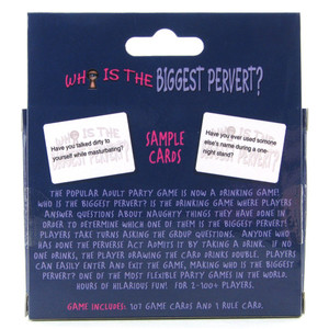 WHO IS THE BIGGEST PERVERT CARD GAME