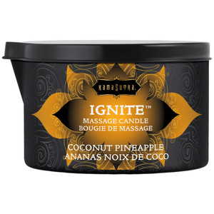 IGNITE MASSAGE OIL CANDLE COCONUT PINEAPPLE
