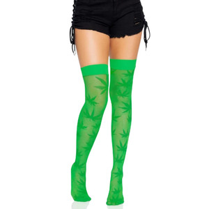 420 NET THIGH HIGH STOCKINGS