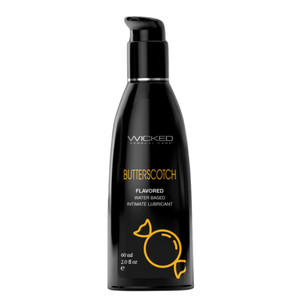 WICKED BUTTERSCOTCH FLAVORED LUBE 2OZ