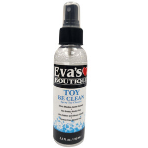 EVA'S BOUTIQUE TOY BE CLEAN SPRAY TOY CLEANER 3.8 FL OZ