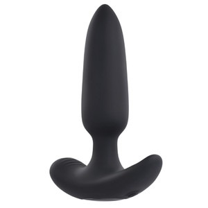 BLACK BEAUTY VIBRATING ANAL PLUG WITH REMOTE