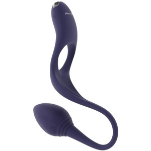 TIP TO TAIL VIBRATING PENIS RING AND ANAL PLUG
