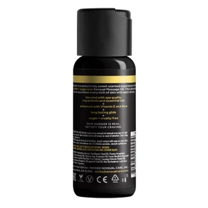 VANILLA AND SUGARCANE SENSUAL MASSAGE OIL 4 FL OZ