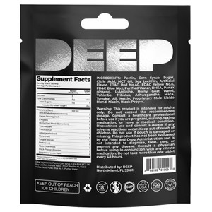 DEEP ENHANCED SEXUAL PERFORMANCE GUMMY FOR HIM 1CT