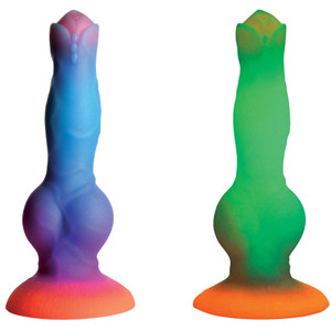 CREATURE COCK SPACE GLOW IN DARK DILDO