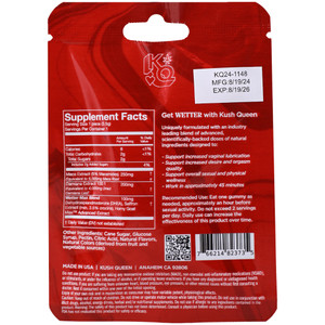 KUSH QUEEN WETTER GUMMIES FEMALE ENHANCEMENT 1CT