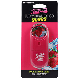 GOODHEAD JUICY ORAL SEX SPRAY TO GO SOUR STRAWBERRY