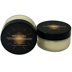 SEX MAGNET LEATHER PHEROMONE MASSAGE CANDLE