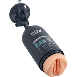 PDX PLUS SHOWER THERAPY SOOTHING SCRUB MALE MASTURBATOR