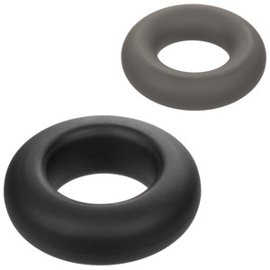 ALPHA LIQUID SILICONE PROLONG COCK RING SET OF 2