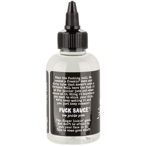 FUCK SAUCE SLICK SILICONE LUBRICANT 4 OZ