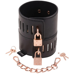 BRAT LOCKING ROSE GOLD CUFFS