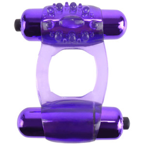 DUO VIBRATING SUPER C RING