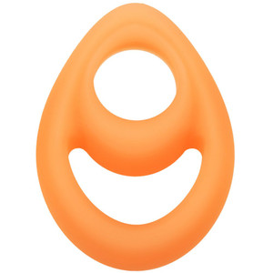 ALPHA GLOW-IN-THE-DARK LIQUID SILICONE TEARDROP COCK RING