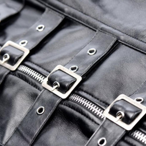 LACE UP CORSET AND THONG