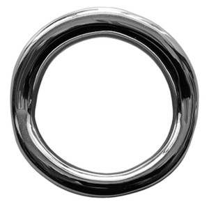 STAINLESS STEEL ERGONOMIC COCK RING 50MM