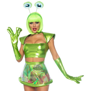 BEAM ME UP BABE ALIEN COSTUME