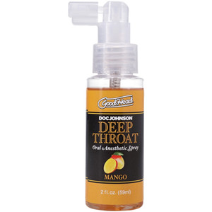 GOODHEAD DEEP THROAT ORAL SEX SPRAY MANGO 2 OZ